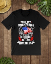 MY AMERICAN FLAG Classic T-Shirt lifestyle-mens-crewneck-front-18