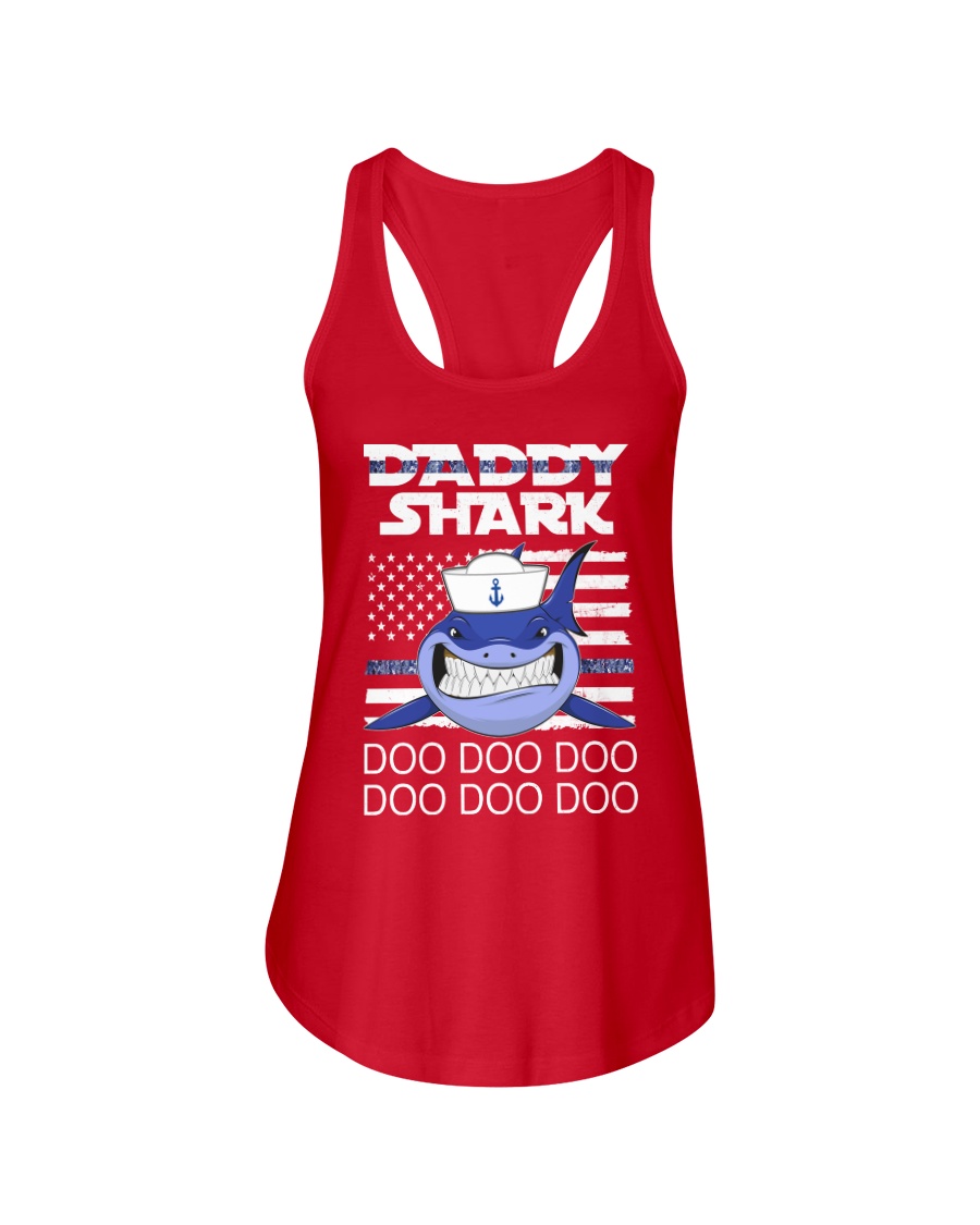 Sailor shark Ladies Flowy Tank
