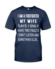 Firefighter Dad Classic T-Shirt front