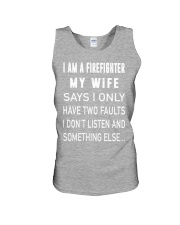 Firefighter Dad Unisex Tank thumbnail