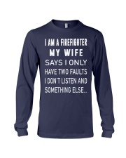 Firefighter Dad Long Sleeve Tee thumbnail