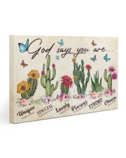 Cactus God says you are 30x20 Gallery Wrapped Canvas Prints thumbnail