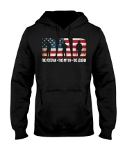 Veteran Dad Hooded Sweatshirt front