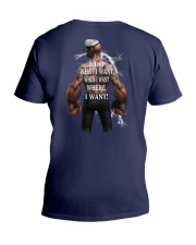 I Do What I Want V-Neck T-Shirt thumbnail