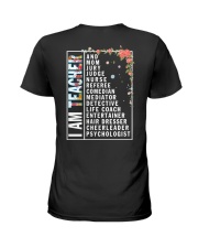 Teacher Ladies T-Shirt back