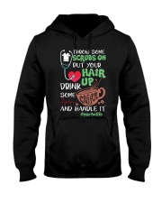 Nurse Hair Hooded Sweatshirt thumbnail