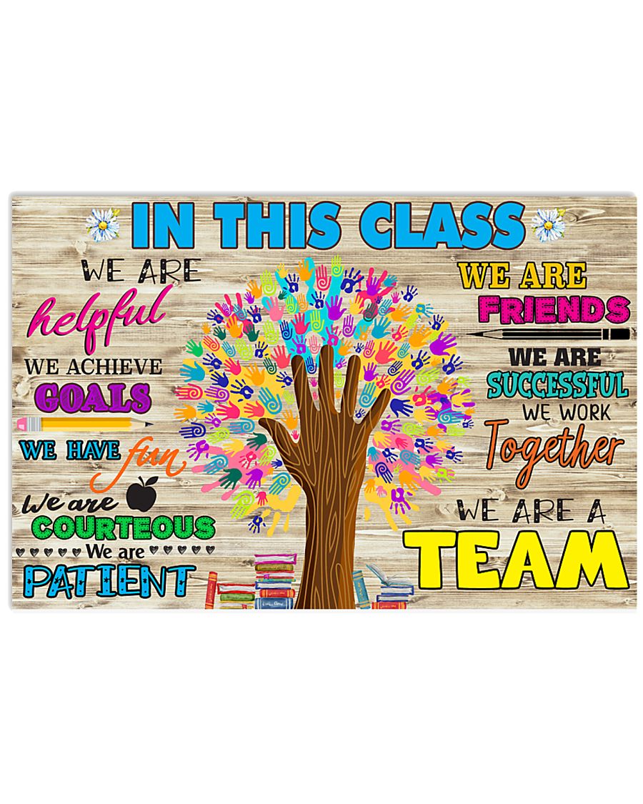 Teacher In this class 17x11 Poster