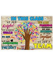 Teacher In this class 17x11 Poster front