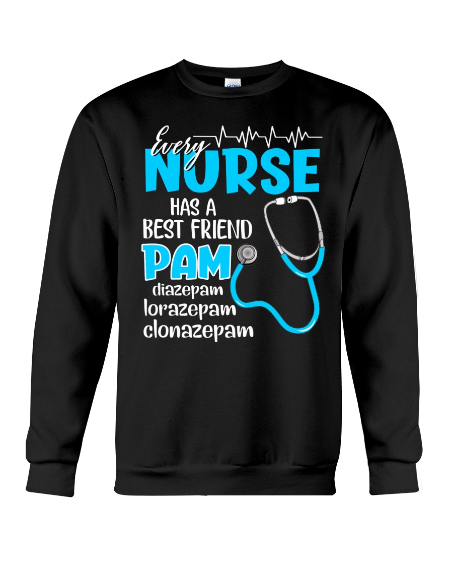 Nurse pam Crewneck Sweatshirt