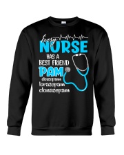 Nurse pam Crewneck Sweatshirt front