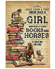 Horse And Book 11x17 Poster front