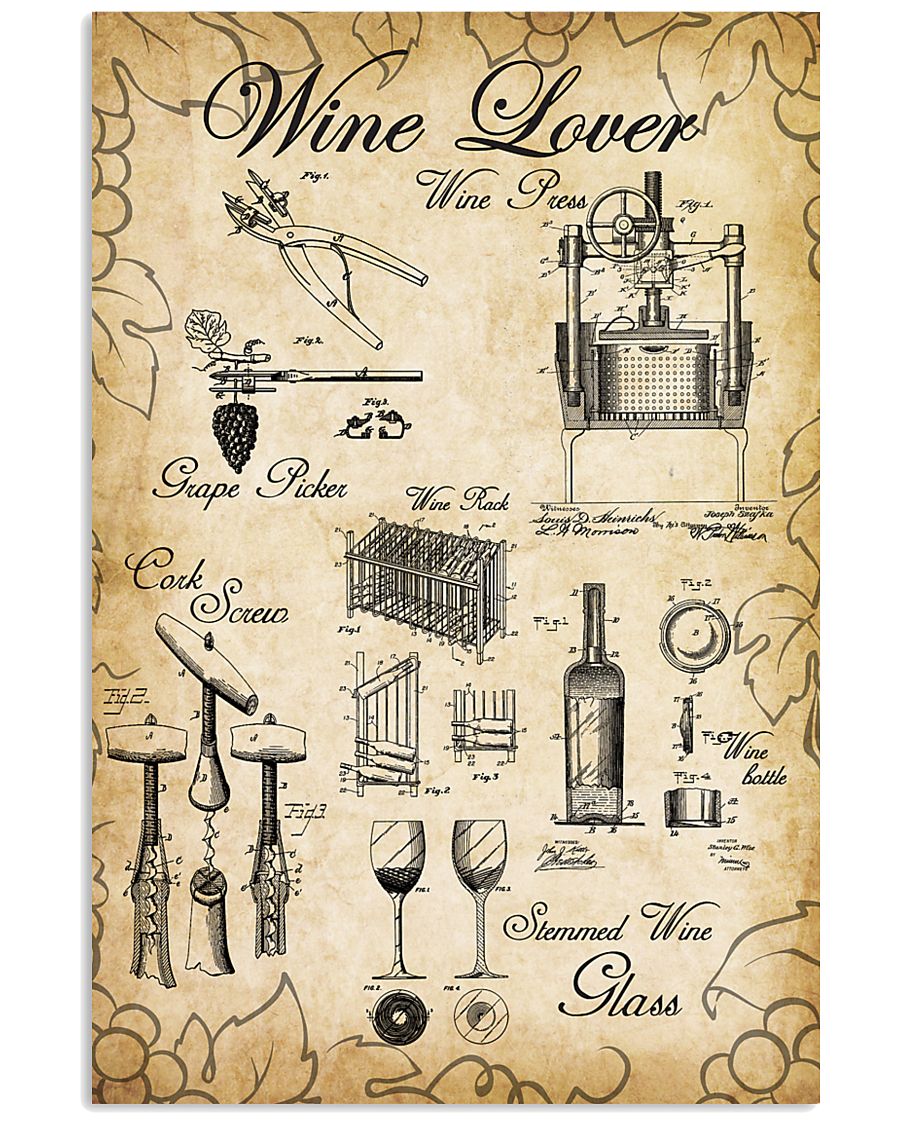 Wine Lover 24x36 Poster
