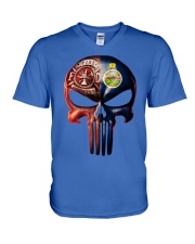 Firefighter Kansas V-Neck T-Shirt thumbnail