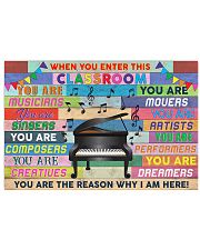 Music Teacher 36x24 Poster front
