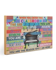 Music Teacher 30x20 Gallery Wrapped Canvas Prints thumbnail