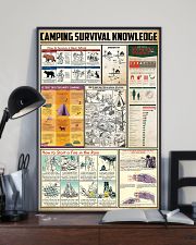 Camping Survival Knowledge 24x36 Poster lifestyle-poster-2