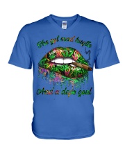 Dope Soul V-Neck T-Shirt thumbnail