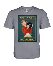 Bowling V-Neck T-Shirt thumbnail
