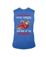 Social worker This side of the nuthouse Sleeveless Tee front