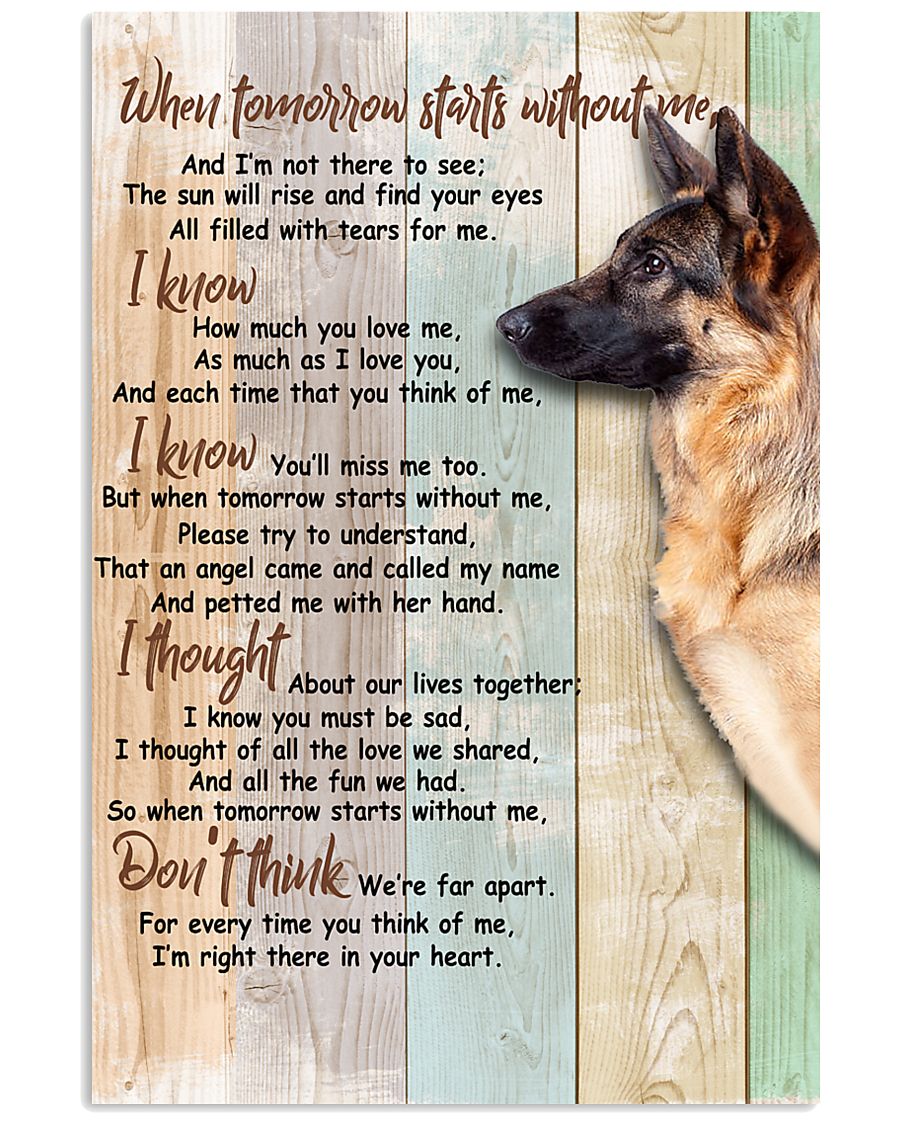 German Shepherd 24x36 Poster
