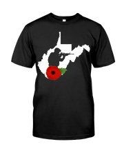 WestVirginia Veteran Day Classic T-Shirt front
