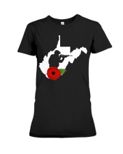WestVirginia Veteran Day Premium Fit Ladies Tee thumbnail