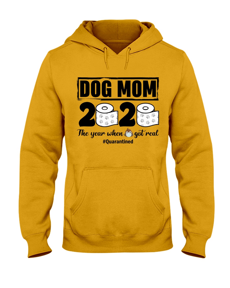 Dog Mom Hooded Sweatshirt