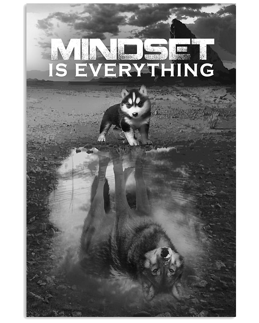 Husky Mindset 24x36 Poster