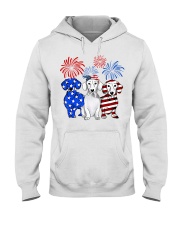 Dachshund Hooded Sweatshirt front