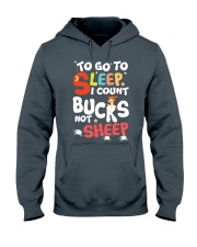 Hunt sleep Hooded Sweatshirt thumbnail
