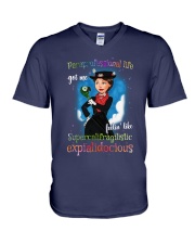 paraprofessional V-Neck T-Shirt thumbnail