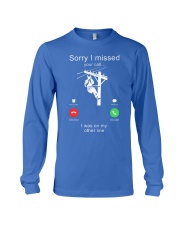 Lineman Sorry I Missed your call Long Sleeve Tee thumbnail