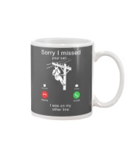 Lineman Sorry I Missed your call Mug thumbnail