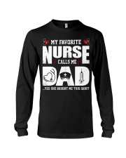 My Favorite Nurse Call Me Dad Long Sleeve Tee thumbnail
