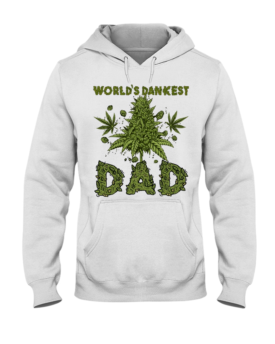World's Dankest Dad Hooded Sweatshirt