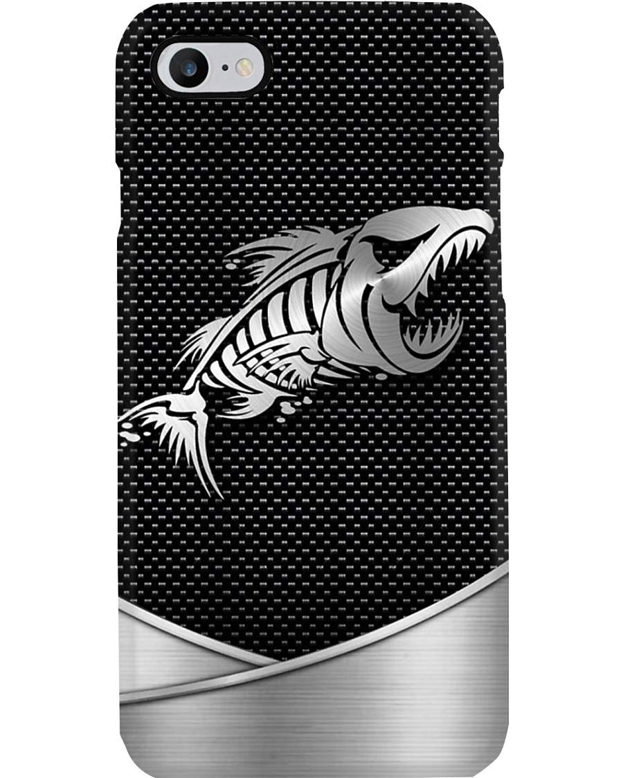 Fishing skull Phone Case