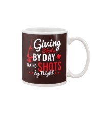 Nurse Shots by day Mug thumbnail