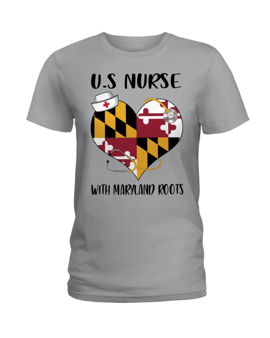 MaryLand Nurse Ladies T-Shirt