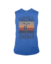 Lineman Yelling Sleeveless Tee thumbnail