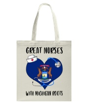 Michigan Nurse Tote Bag thumbnail