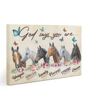 Horse God says you are 30x20 Gallery Wrapped Canvas Prints thumbnail