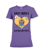 New Jersey Nurse Premium Fit Ladies Tee thumbnail