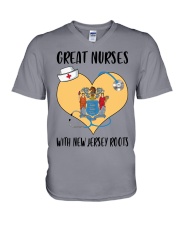 New Jersey Nurse V-Neck T-Shirt thumbnail