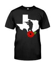 texas Veteran Day Classic T-Shirt front