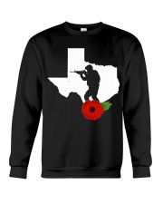 texas Veteran Day Crewneck Sweatshirt thumbnail