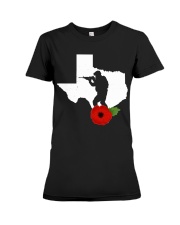 texas Veteran Day Premium Fit Ladies Tee thumbnail
