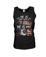 Army - he is not just a soldier - he is my son Unisex Tank thumbnail