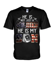 Army - he is not just a soldier - he is my son V-Neck T-Shirt thumbnail