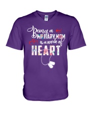 Military Mom V-Neck T-Shirt thumbnail