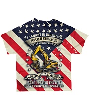 Heavy Equipment Operator All-over T-Shirt back